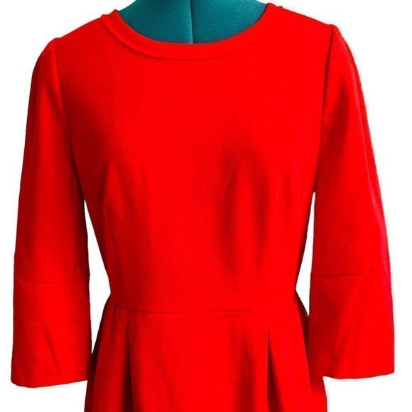 Nwot J. Crew Red Dress Size 6 - Picture 6 of 9